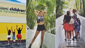 El fin de año de Nicole Neumann con sus hijas en Miami: ¡Juntas las cuatro!