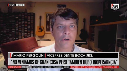 Pergolini aseguró que hubo inoperancia o miedo por parte del Gobierno a la hora de afrontar la pandemia