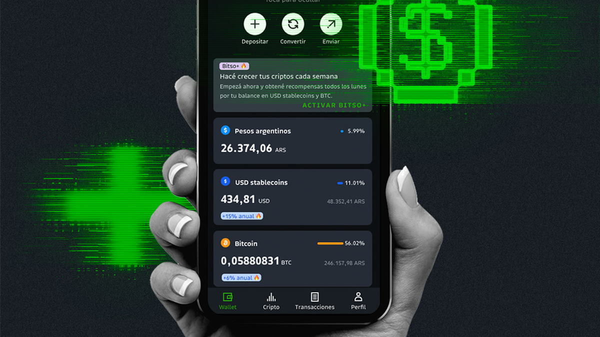 Criptomonedas: la plataforma comparti&oacute; los principios regulatorios que aplica en su operaci&oacute;n y en sus decisiones estrat&eacute;gicas. (Foto Bitso)