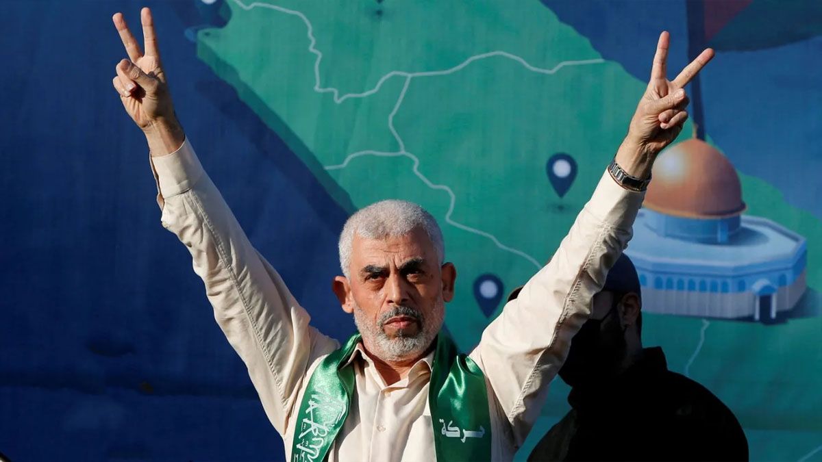Yahya Sinwar, el jefe militar de Hamas en la franja de Gaza, es ahora el líder supremo de la organización terrorista. (Foto  Gentileza NGN)
