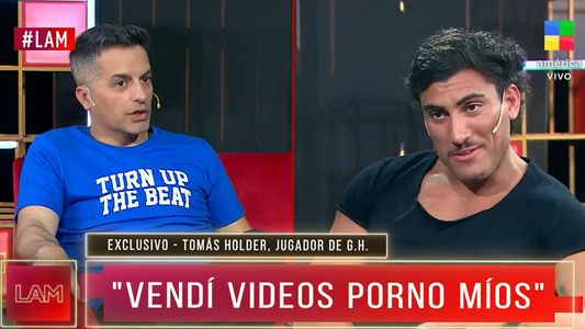 La confesión de Tomás Holder de Gran Hermano 2022: Vendí videos porno míos
