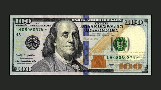 Pagan 300 mil dólares al SUERTUDO propietario de este billete de 100 dólares