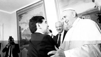 El Papa Francisco recordó a Maradona: Fue un poeta en la cancha