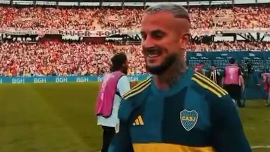 La polémica chicana de Darío Benedetto a la hinchada de River tras el Superclásico