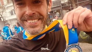 La emotiva experiencia de Nicolás Cabré al participar en la maratón de Boston: Soy un privilegiado...
