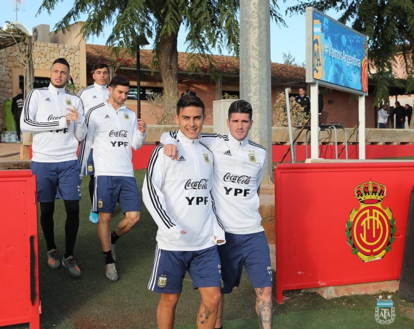 El equipo que paró Scaloni para el amistoso de la Selección Argentina ante Brasil