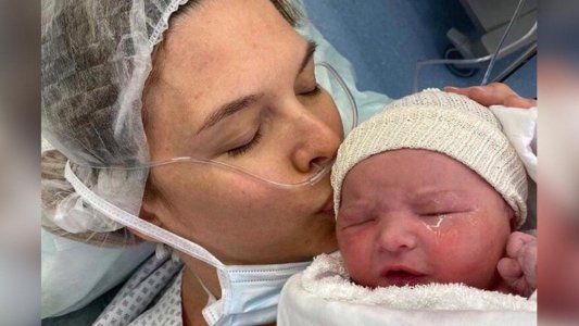 Sofía Zámolo fue mamá: nació California