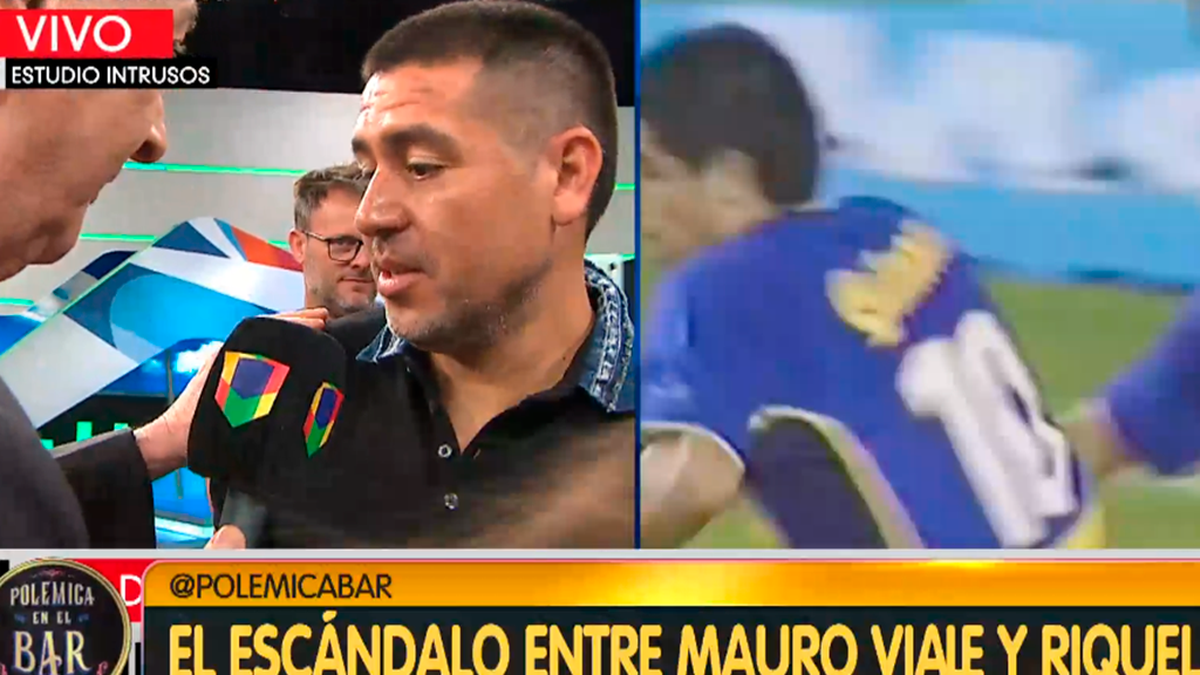 Mauro Viale Juan Román Riquelme