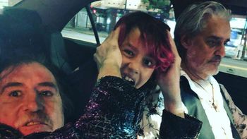 Roberto Pettinato y Charly García recibieron el año juntos