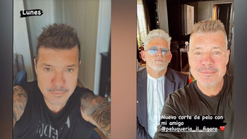 marcelo tinelli cambio de look tras cumplir 62 anos