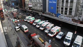 Incendio en el Microcentro: dos muertos y cuatro heridos internados en gravísimo estado