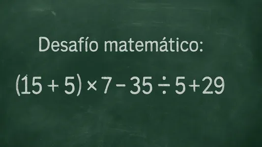 Desafío matemático: casi nadie lo resuelve antes de los 10 segundos