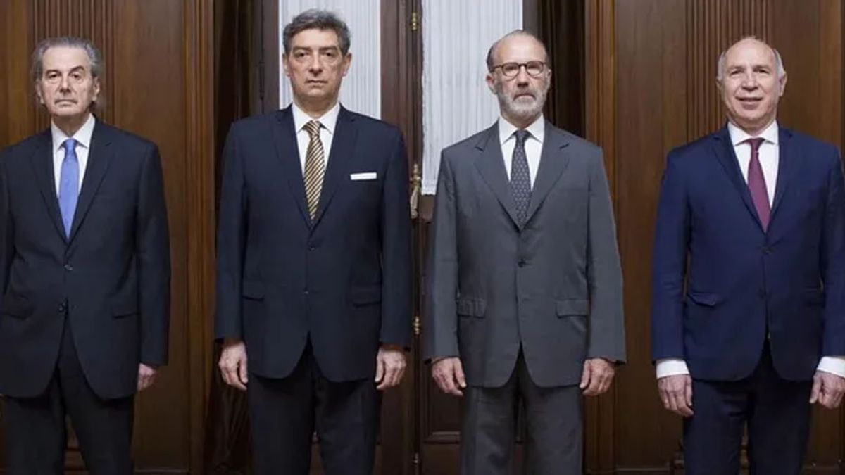 La Corte Suprema podría funcionar con tres integrantes. (Foto: archivo)