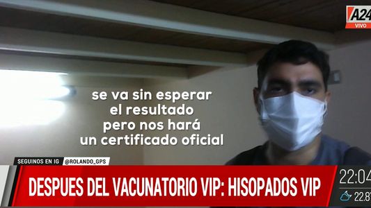 Hisopados VIP: el video con cámara oculta que muestra cómo operaban
