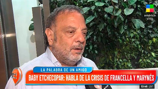 La tajante opinión de Baby Etchecopar sobre la separación de Guillermo Francella y Marynés Breña