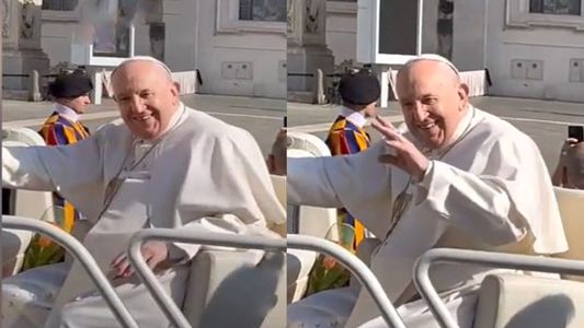 El insólito pedido alcohólico del Papa Francisco por su dolencia en la rodilla