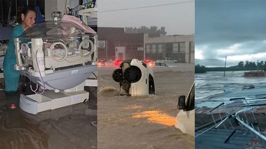 Bahía Blanca: el Gobierno activó el Sistema Nacional de Emergencias y prepara al ejército para ayudar a inundados