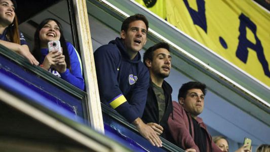 Del Potro se indignó y explotó contra la Conmebol por el penal no cobrado a Boca