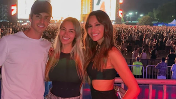Así fue el espectacular look de Pampita en el festival Creamfields Argentina