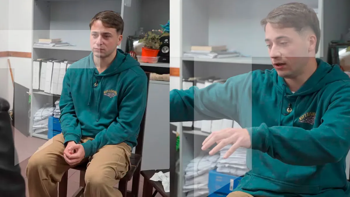 Imágenes de la entrevista a Maximo Thomsen en Telenoche. Imágenes de la entrevista a Maximo Thomsen en Telenoche.