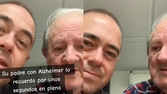 Más allá del olvido: un joven conmueve al mundo al hablar con su padre con Alzheimer