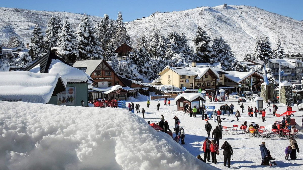 Una calle nevada puede parecer calma