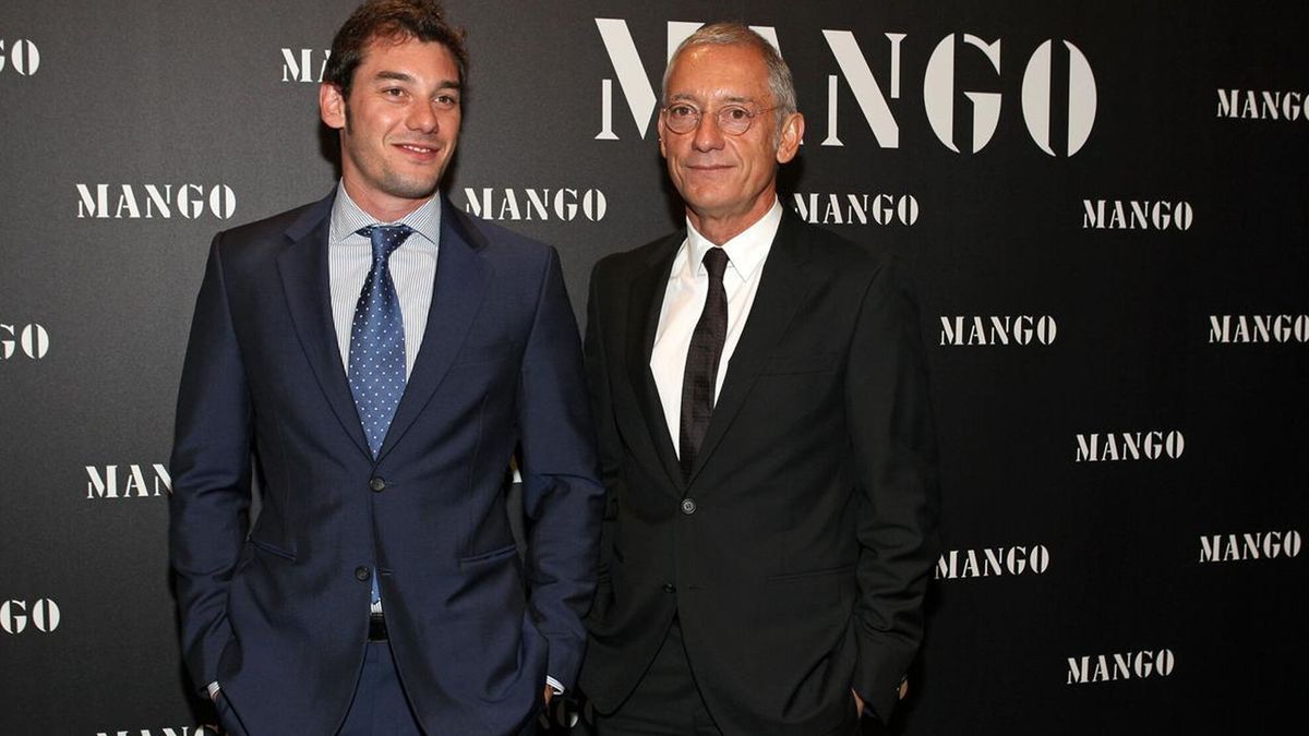 Padre e hijo. La sucesión por la empresa española Mango y un crimen que investiga la justicia. (Foto: Gentileza La vanguardia)