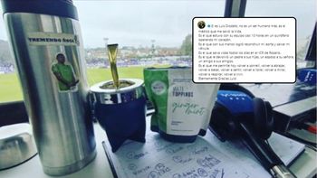 El sentido mensaje del famoso relator que estuvo al borde de la muerte