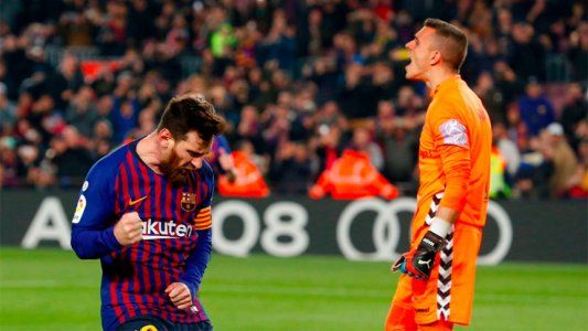 Barcelona le ganó a Valladolid gracias a un penal de Messi