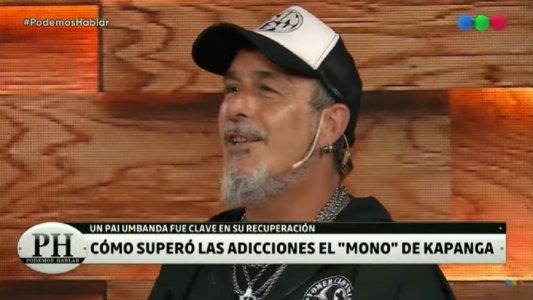 El Mono de Kapanga reveló cómo superó la adicción a la cocaína y el alcohol de la mano de un pai