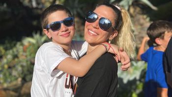 jimena baron le cumplio el sueno a su hijo momo y compartio el emotivo momento: el video
