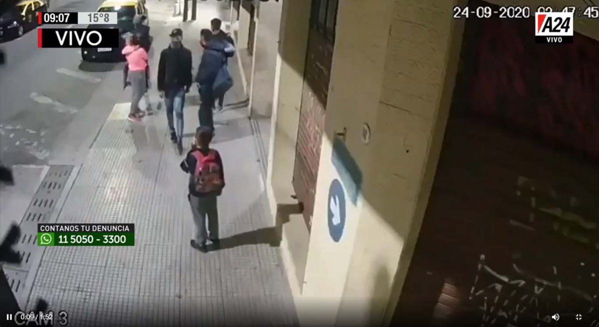 Remedios de Escalada: salieron a robar a plena luz del día y con sus hijos