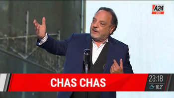 Baby Etchecopar, sobre la visita de Patricia Bullrich a las cárceles de Bukele: Eso no va a pasar en la Argentina. (Foto: captura) Baby Etchecopar, sobre la visita de Patricia Bullrich a las cárceles de Bukele: Eso no va a pasar en la Argentina. (Foto: captura)