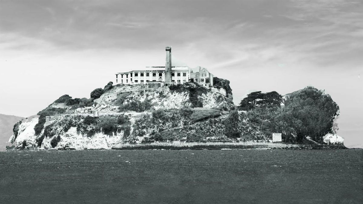 Alcatraz. La prisión símbolo de la imposibilidad de fugarse. Cerrada el 21 de marzo de 1934. Ahora es un sitio turístico (Foto: Gentileza Pinterest)