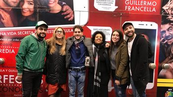 Jimena Barón fue a ver a su hermano al teatro