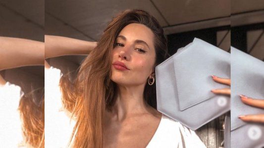 Lo dejó todo: la ardiente producción de Magui Bravi en traje de baño en el Caribe