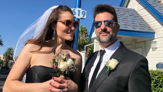 José María Listorti se casó con Mónica González en Las Vegas