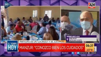 El Gobernador justificó el locrazo, sin protocolos