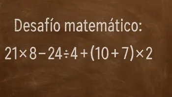 La regla esencial para resolver este desafío matemático es conocido como PEMDAS (por sus siglas en inglés) o jerarquía de operaciones.