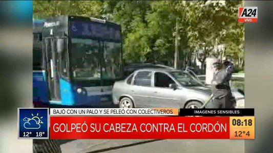 Otra vez, una brutal discusión de tránsito que terminó mal