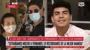 A un año del crimen de Fernando Báez Sosa, los padres exigieron una condena ejemplar