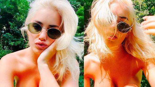 El sensual video de Lali Espósito nadando en topless