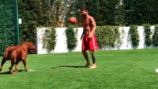 ¡Es muy bueno jugando al fútbol!, el genial comentario del hijo de Messi