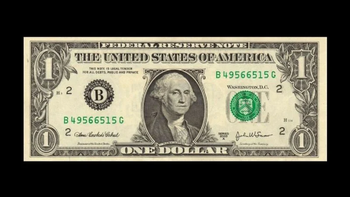 El suertudo que tenga este billete de 1 dólar se puede ganar 150.000