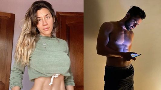 ¡Más evidencias! El paseo de Jimena Barón y El Tucu López en una plaza con Momo