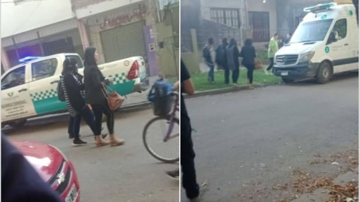 Florencio Varela: una estudiante llevó un arma de guerra a la escuela. (Foto: gentileza VarelaPeriodismo TV)