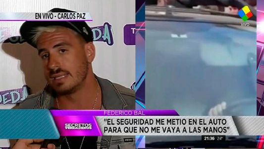 Fede Bal, tras la pelea: Si tengo que disculparme, lo hago, pero el agredido fui yo