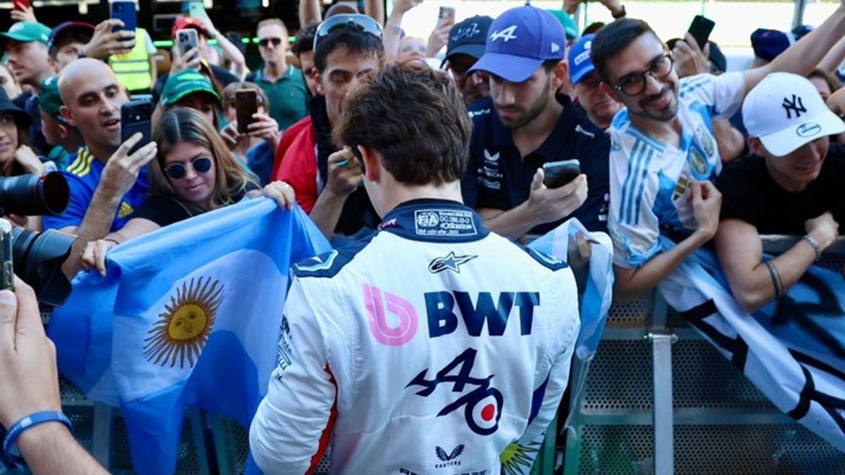 El elogio de un piloto de Fórmula 1 que emociona a los fanáticos argentinos de Colapinto: Son los más...