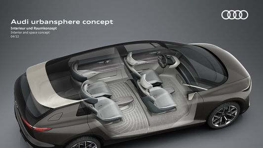 Audi urbansphere concept: viaje espacial en la megaciudad