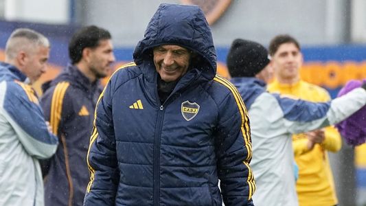 Excelente noticia en Boca: la sorpresa que recibió Russo en la previa de la Copa Argentina
